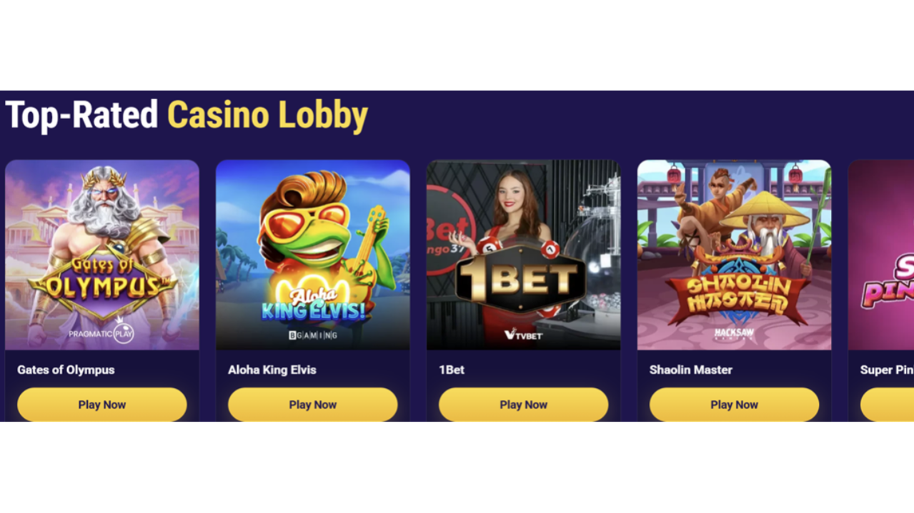 Vibrobet Casino games